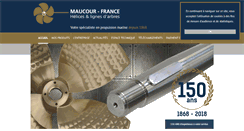 Desktop Screenshot of maucour.fr